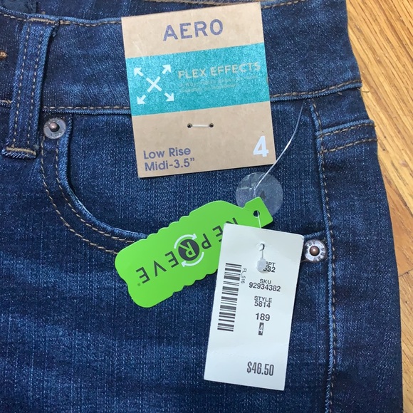 Jean shorts “AERO”, size 4,NEW! - Picture 3 of 3